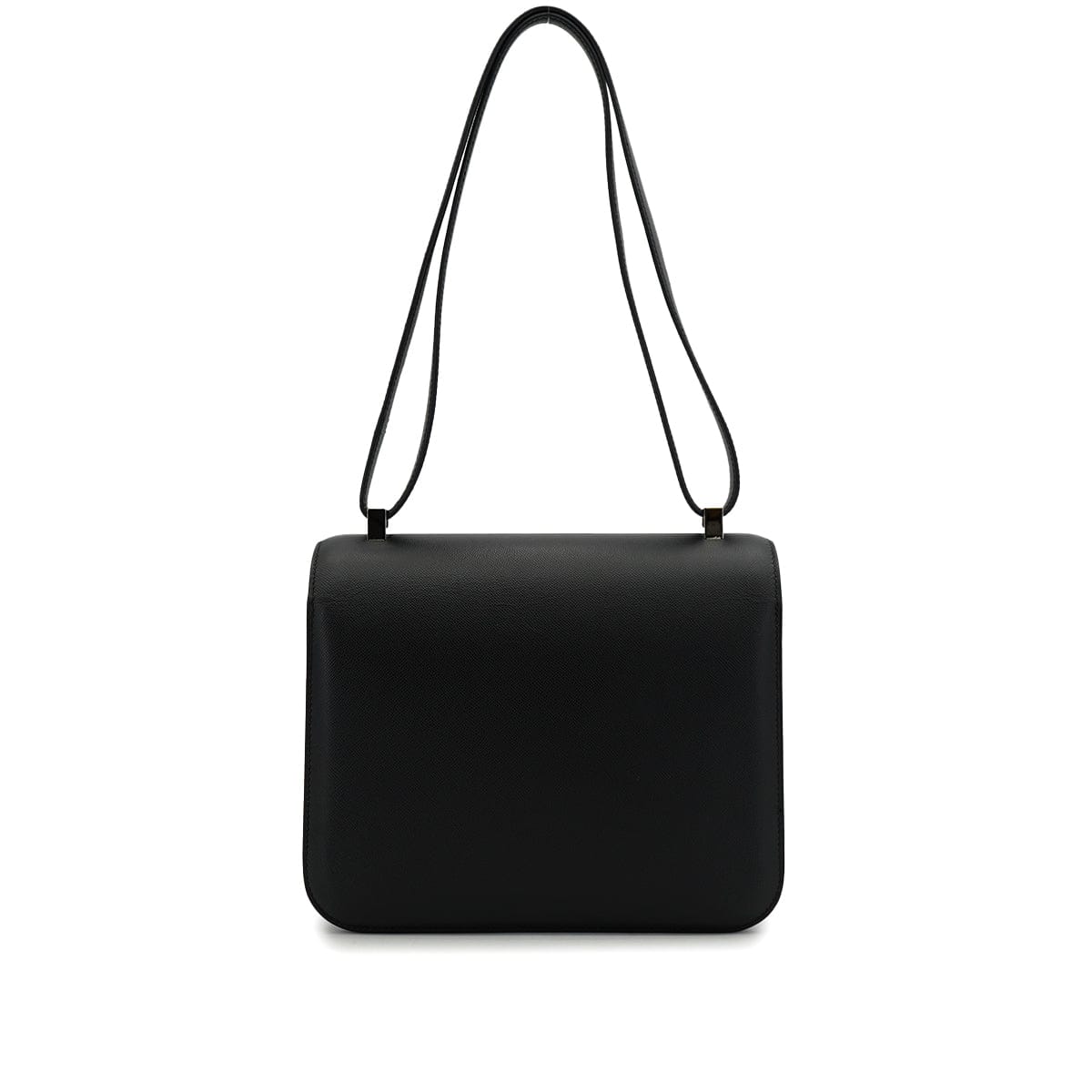 PURPOSE HERMES CONSTANCE3 24 OPTIQUE BLACK VEAU MONSIEUR SHOULDER BAG 2019 D STAMP PALLADIUM HARDWARE 90326730
