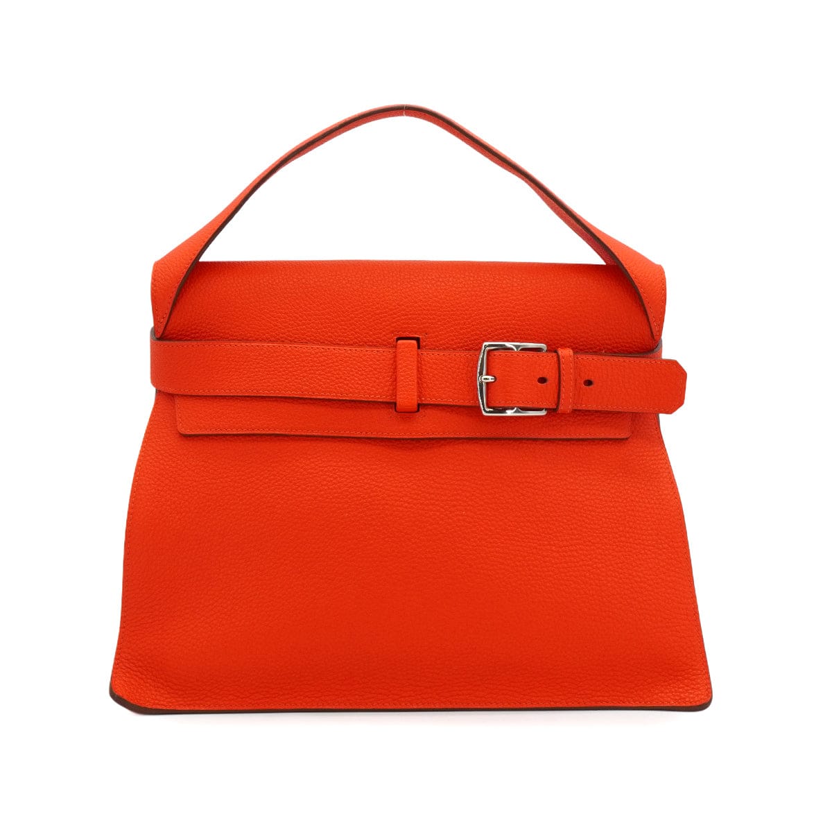 PURPOSE HERMES ETRIBELT CAPUCINE TOGO HAND BAG 2012 SQUARE P PALLADIUM HARDWARE 90348315