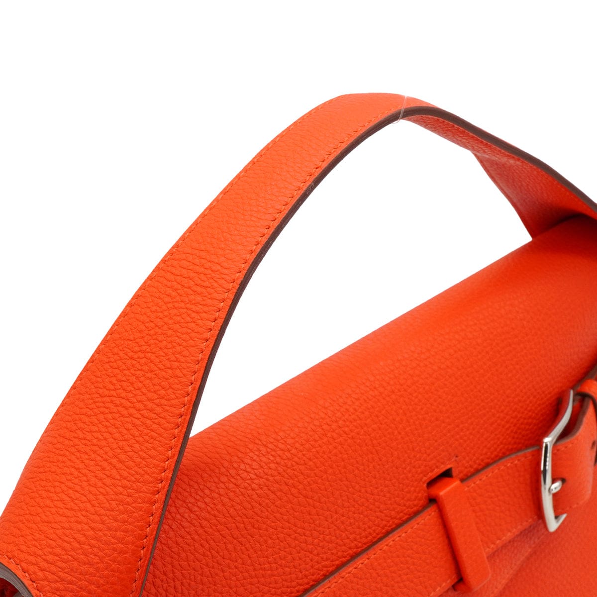 PURPOSE HERMES ETRIBELT CAPUCINE TOGO HAND BAG 2012 SQUARE P PALLADIUM HARDWARE 90348315