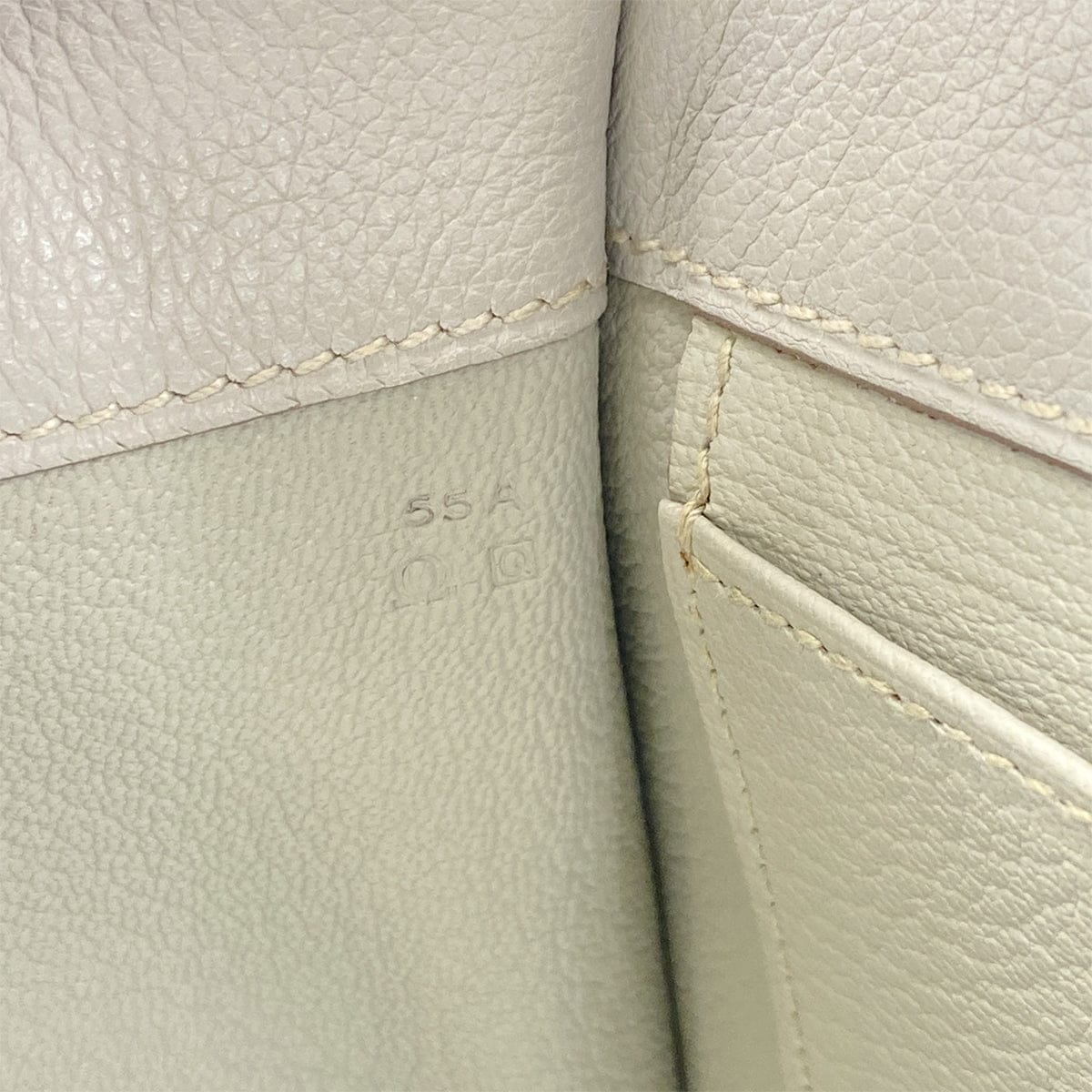 PURPOSE HERMES ETRIBELT GRIS PERLE EVER GRAIN HAND BAG □Q SHW 90301721