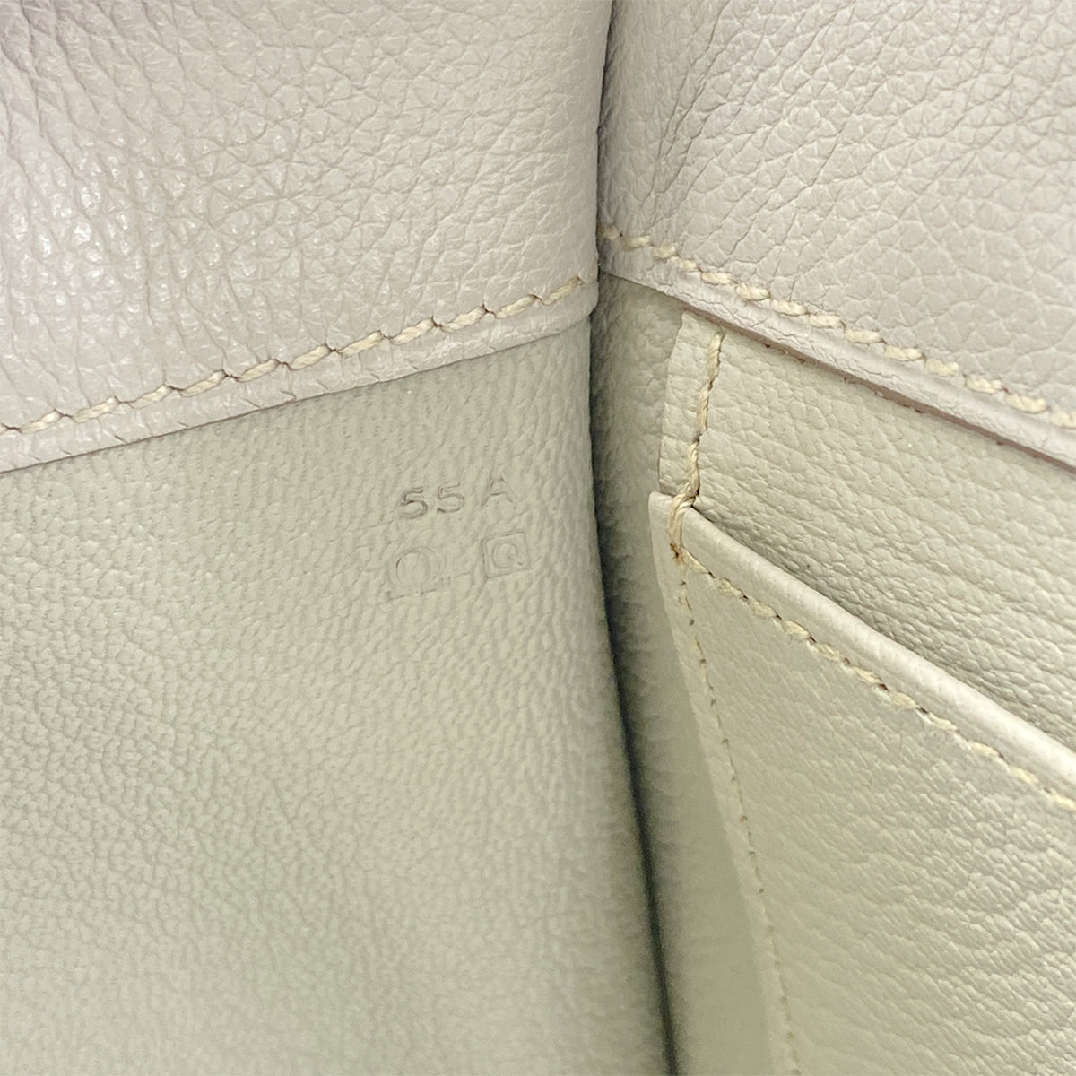 PURPOSE HERMES ETRIBELT GRIS PERLE EVER GRAIN HAND BAG □Q SHW 90301721