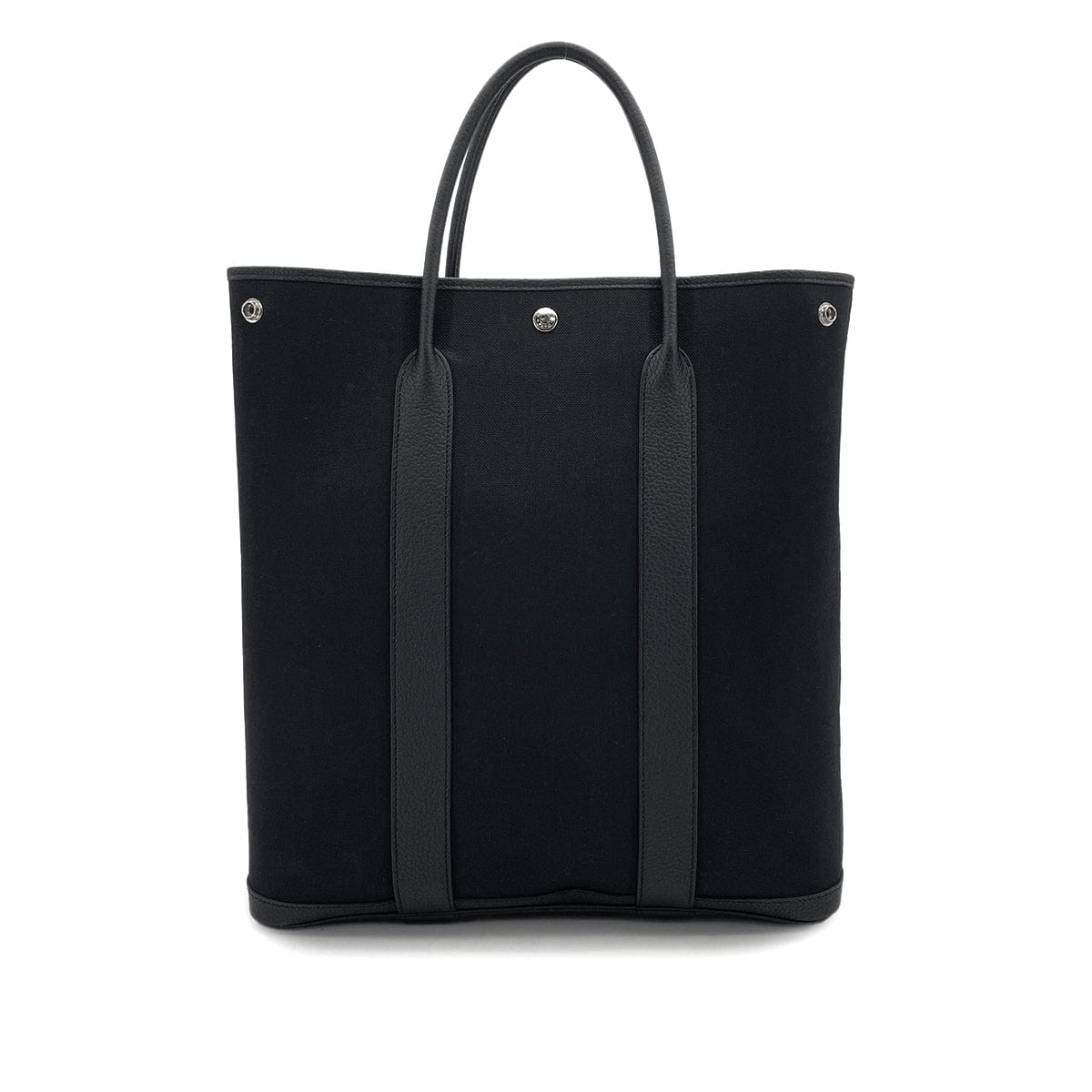 PURPOSE HERMES GARDEN FILE MM TOILE MILITARY VEAU NEGONDA BLACK TOTE BAG 2020 Y STAMP 90327061