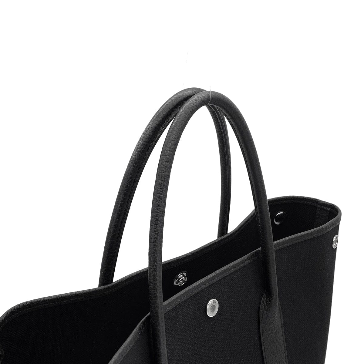 PURPOSE HERMES GARDEN FILE MM TOILE MILITARY VEAU NEGONDA BLACK TOTE BAG 2020 Y STAMP 90327061