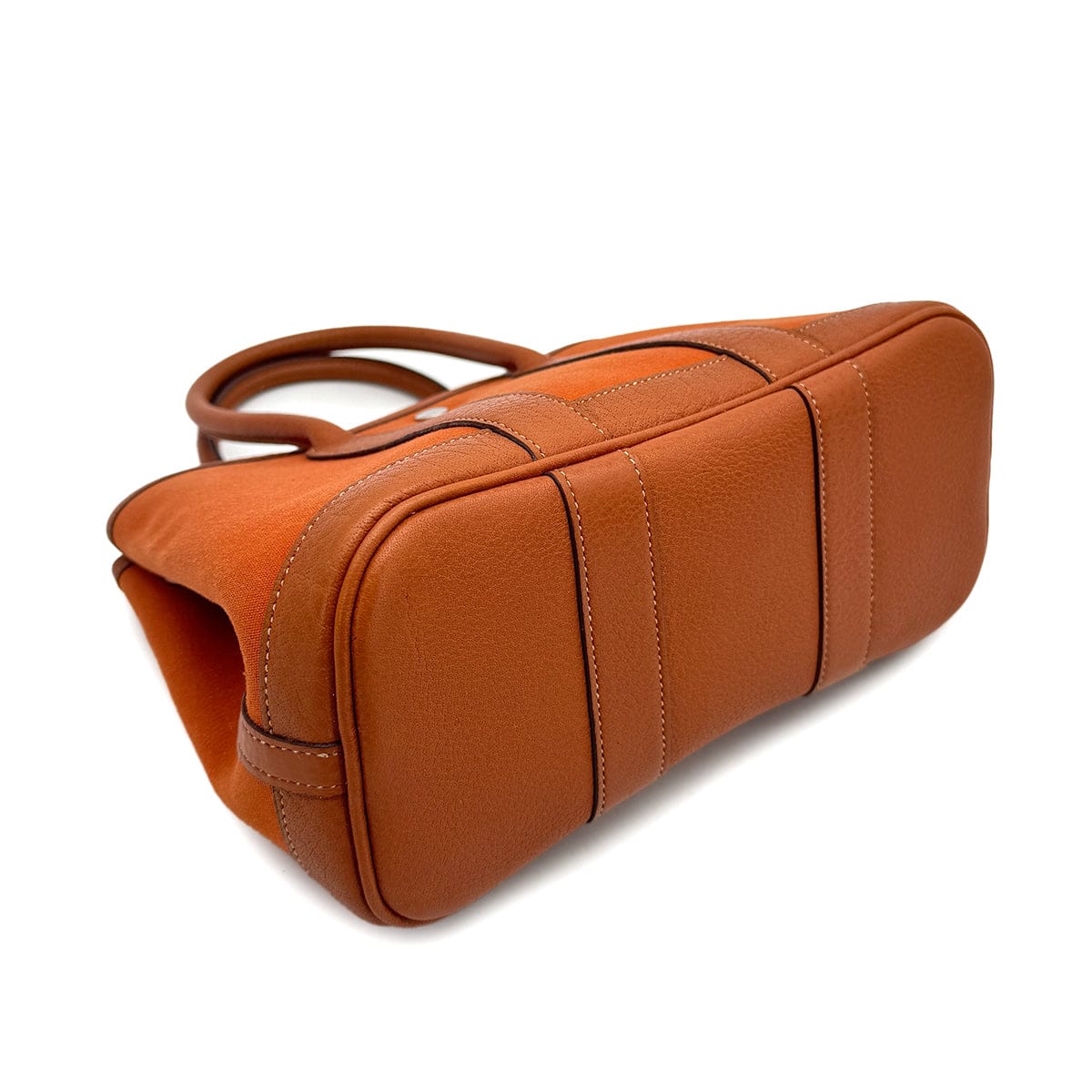 PURPOSE HERMES GARDEN PARTY TTPM POTIRON TOILE OFFICIER BUFFLE SKIPPER HAND BAG SQUARE I 90308251