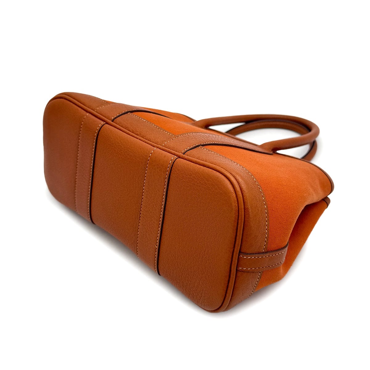 PURPOSE HERMES GARDEN PARTY TTPM POTIRON TOILE OFFICIER BUFFLE SKIPPER HAND BAG SQUARE I 90308251