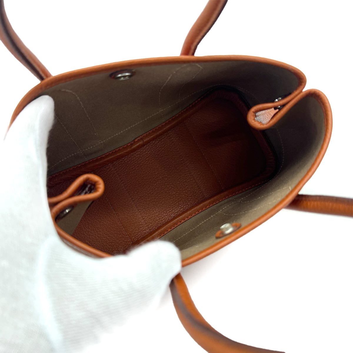 PURPOSE HERMES GARDEN PARTY TTPM POTIRON TOILE OFFICIER BUFFLE SKIPPER HAND BAG SQUARE I 90308251