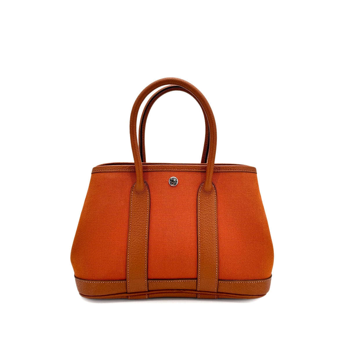 PURPOSE HERMES GARDEN PARTY TTPM POTIRON TOILE OFFICIER BUFFLE SKIPPER HAND BAG SQUARE I 90308251