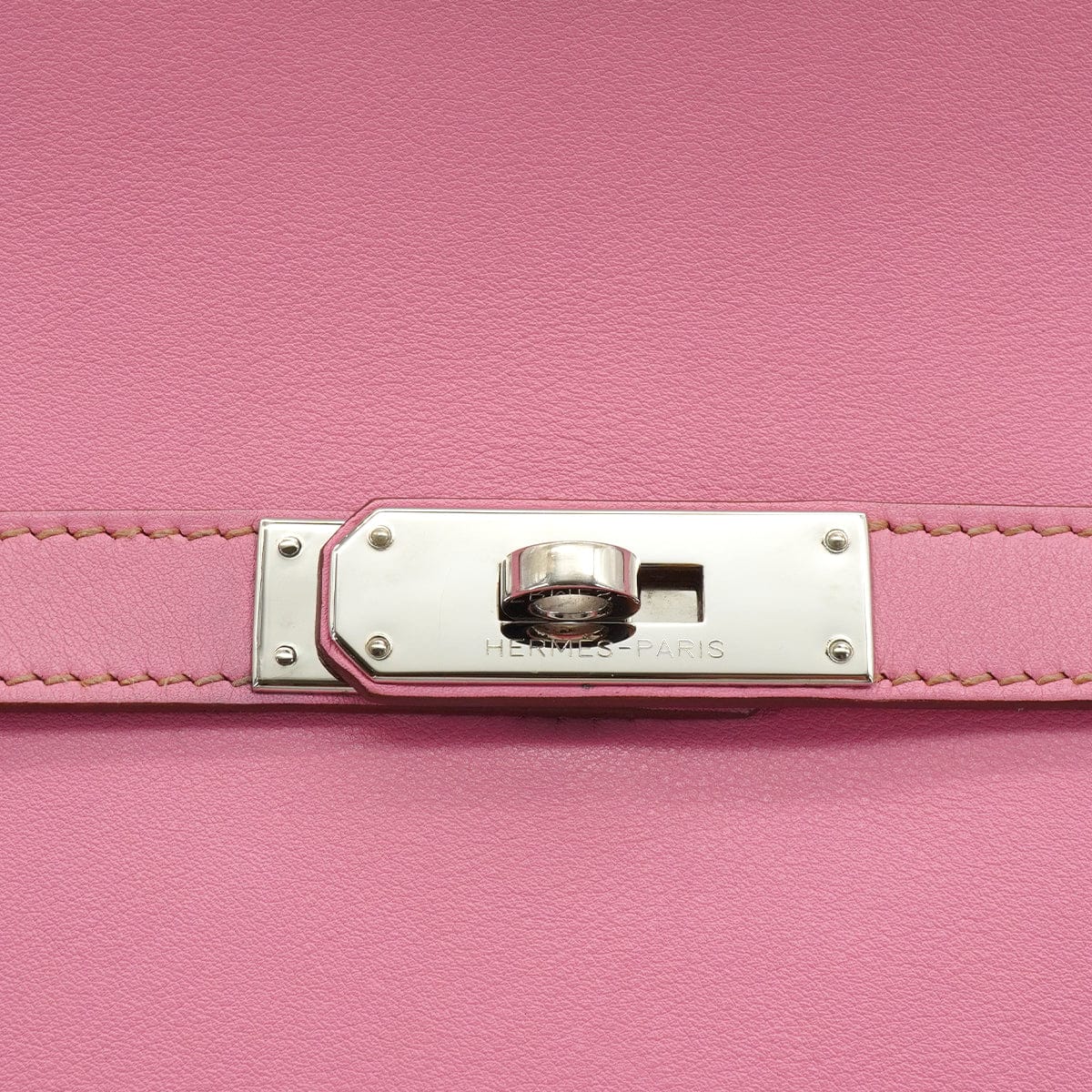 HERMES JYPSIERE 28 BUBBLEGUM VEAU SWIFT SHOULDER BAG 2011 SQUARE O PALLADIUM HARDWARE 90348542