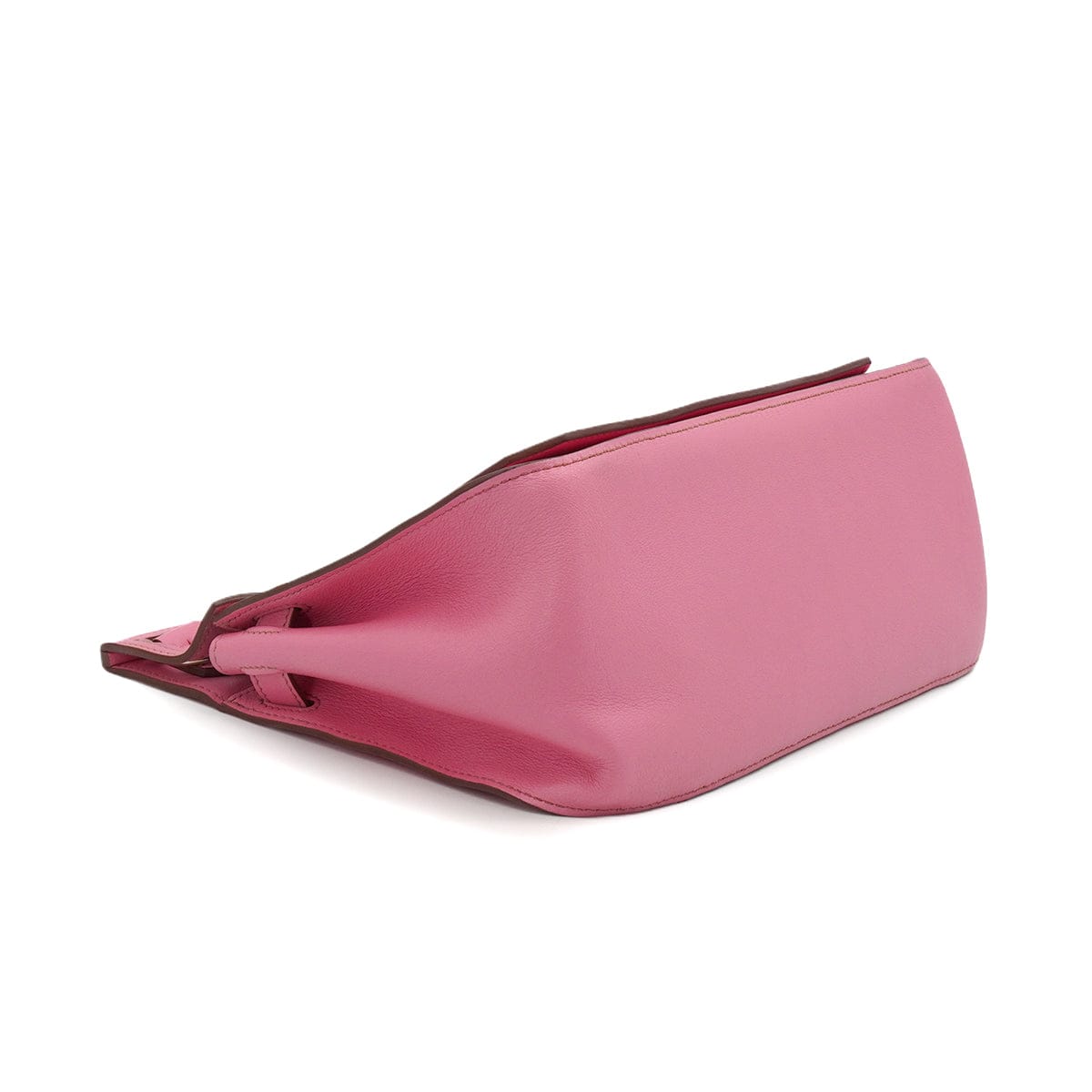 HERMES JYPSIERE 28 BUBBLEGUM VEAU SWIFT SHOULDER BAG 2011 SQUARE O PALLADIUM HARDWARE 90348542