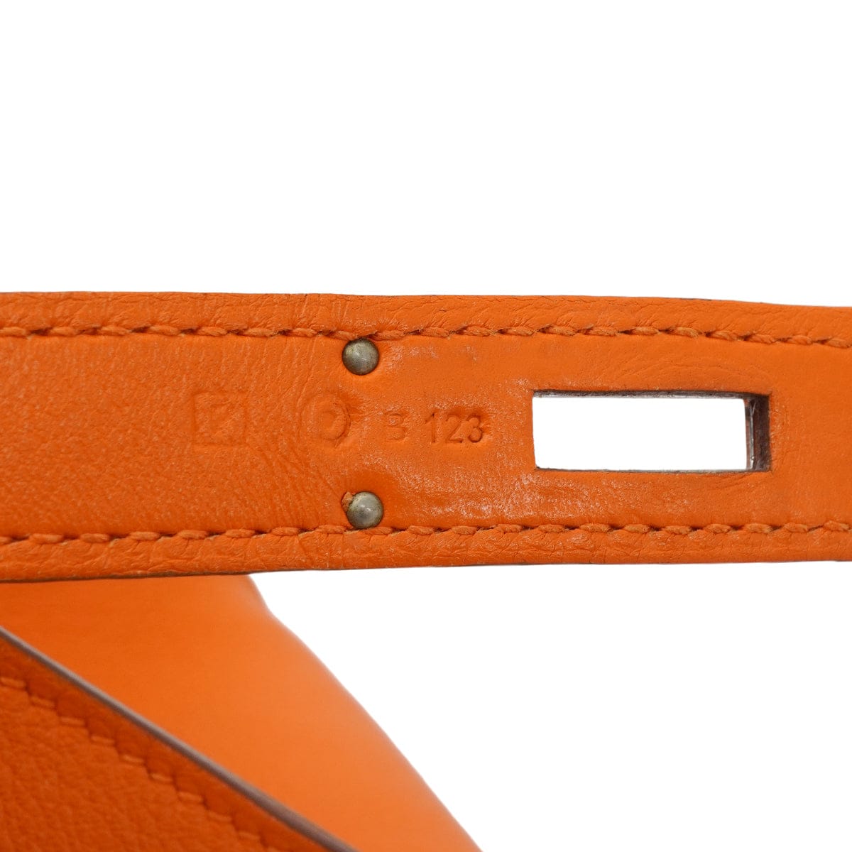 PURPOSE HERMES JYPSIERE 28 ORANGE TAURILLON CLEMENCE SHOULDER BAG 2012 SQUARE P PALLADIUM HARDWARE 90348513