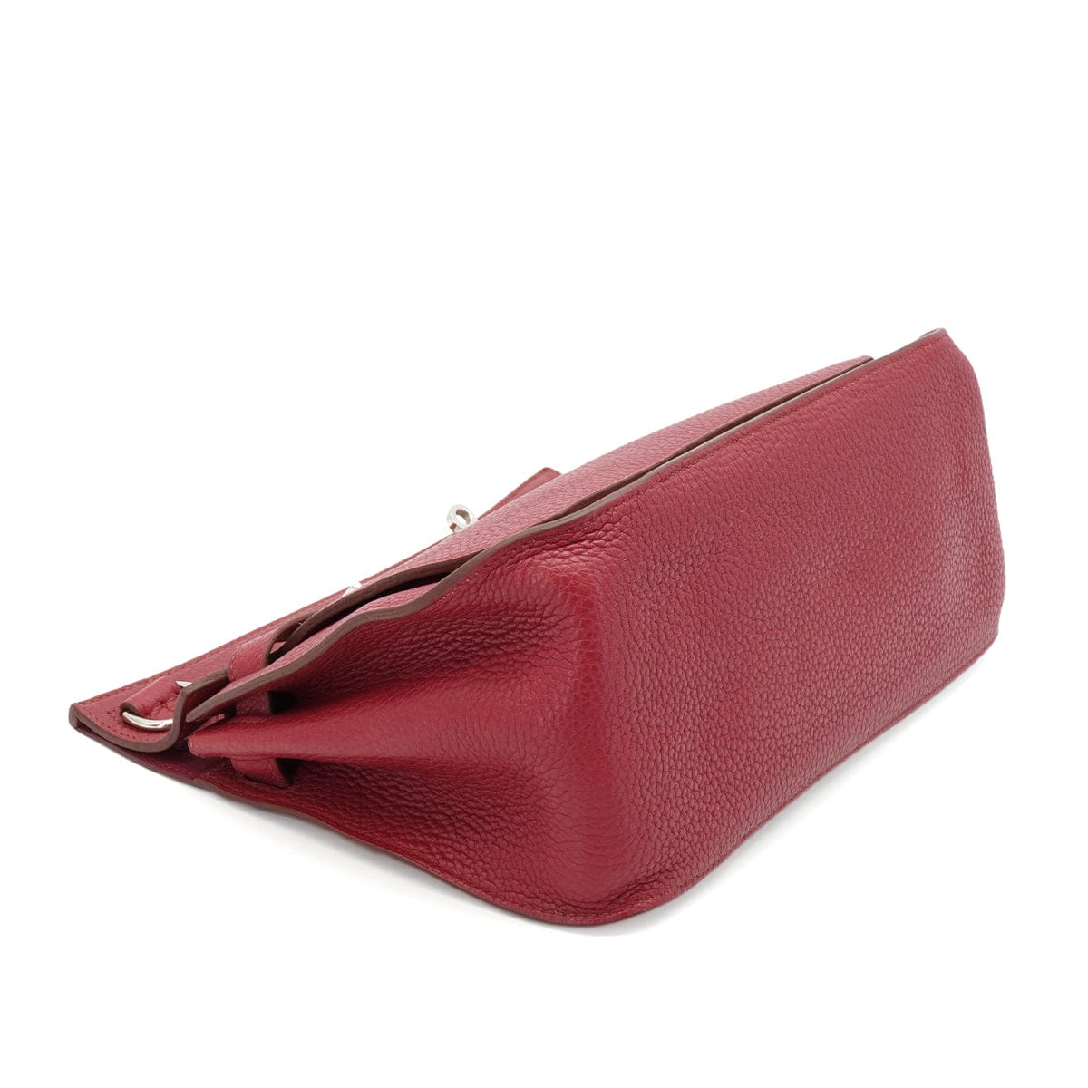 PURPOSE HERMES JYPSIERE 28 RUBY TAURILLON CLEMENCE SHOULDER BAG 2014 SQUARE R PALLADIUM HARDWARE 90348313