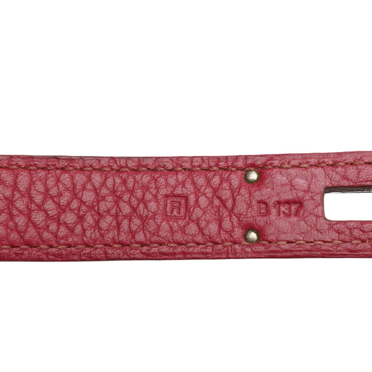 PURPOSE HERMES JYPSIERE 28 RUBY TAURILLON CLEMENCE SHOULDER BAG 2014 SQUARE R PALLADIUM HARDWARE 90348313