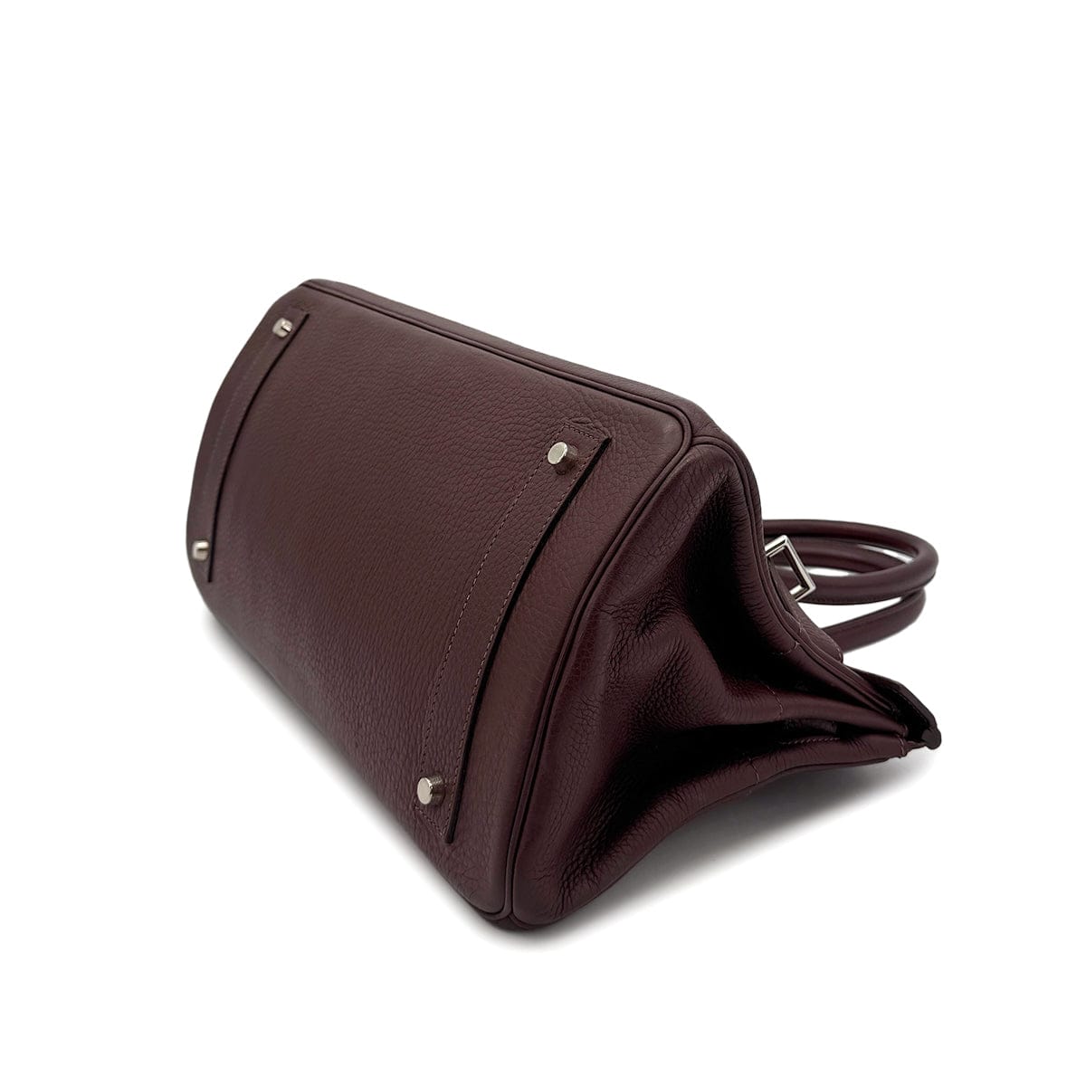 PURPOSE HERMES SHOULDER BIRKIN 42 HAVANE TAURILLON CLEMENCE HAND BAG □H PHW 90304916