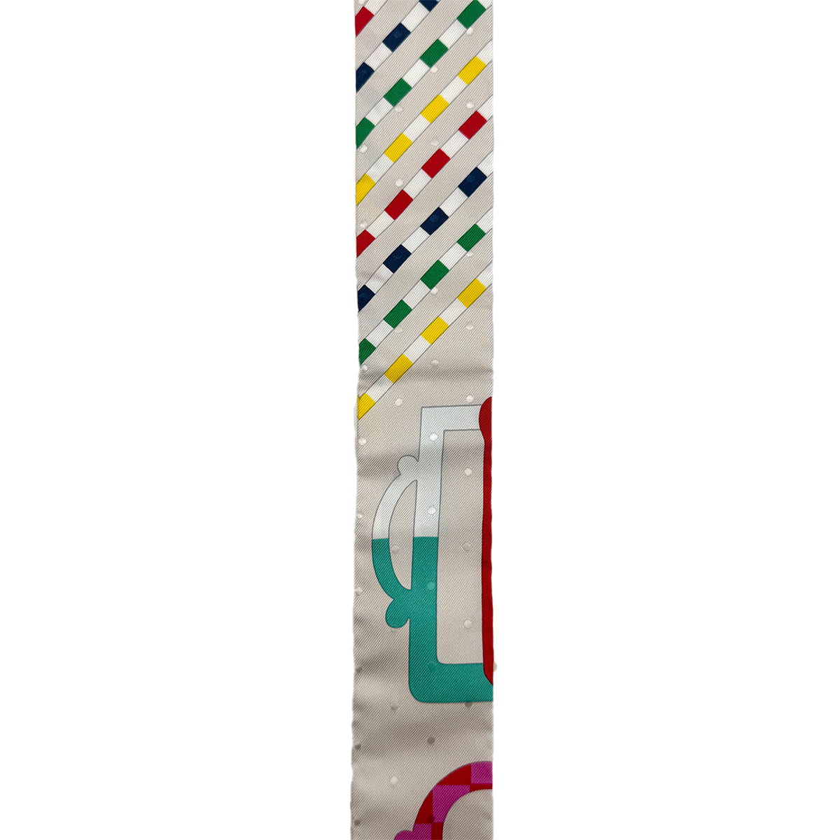 PURPOSE HERMES TWILLY BOUCLERIE MODERNE SCARF MULTICOLOR SILK 90295842