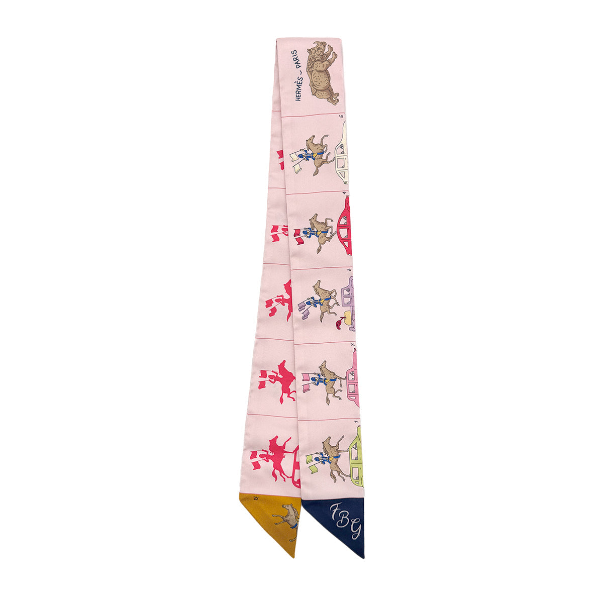 PURPOSE HERMES TWILLY HERMES PARADE SCARF MULTICOLOR SILK 90295848
