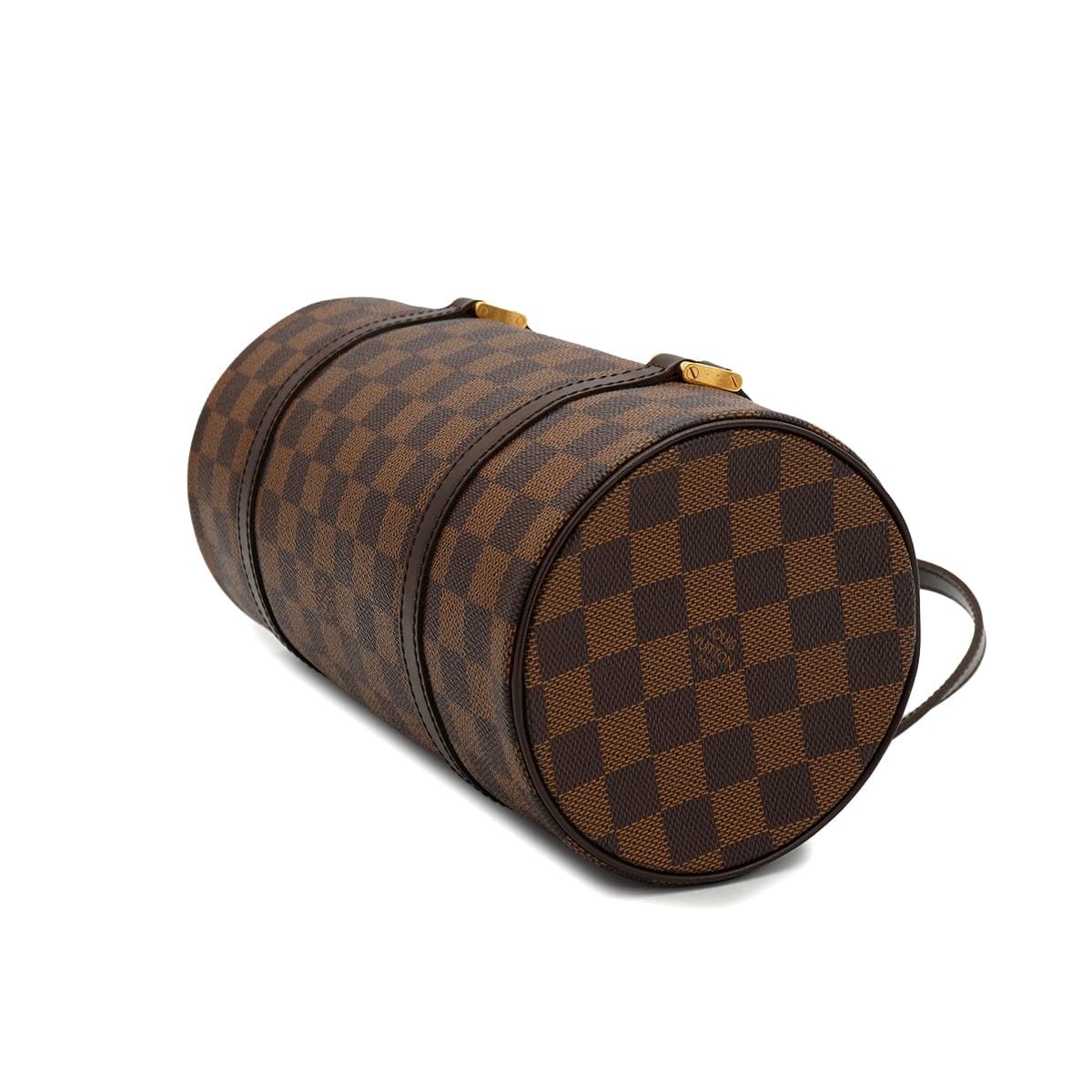 PURPOSE LOUIS VUITTON DAMIER PAPILLON PM HAND BAG EBENE N51304 90326757