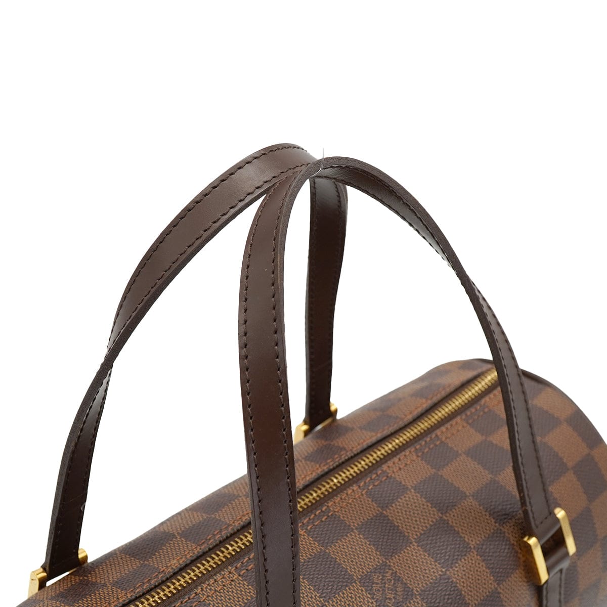PURPOSE LOUIS VUITTON DAMIER PAPILLON PM HAND BAG EBENE N51304 90326757
