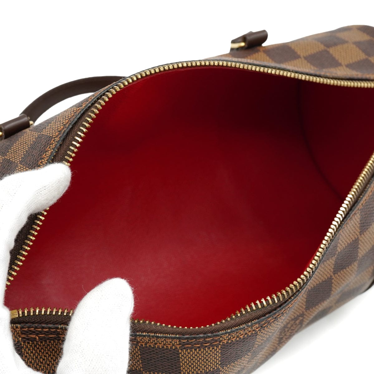 PURPOSE LOUIS VUITTON DEMIER PAPILLON 30 HAND BAG EBENE DEMIER CANVAS N51303 90326667