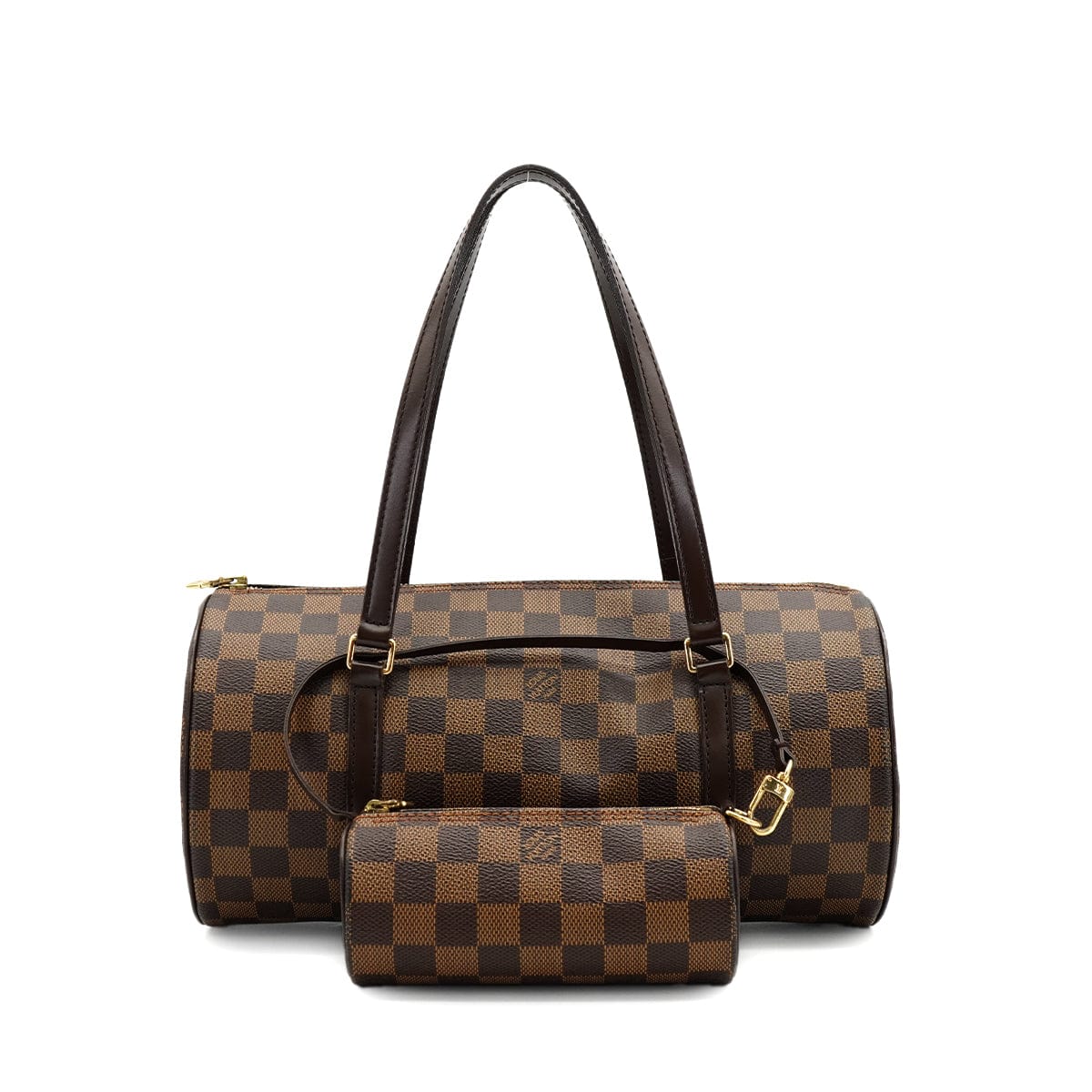 PURPOSE LOUIS VUITTON DEMIER PAPILLON 30 HAND BAG EBENE DEMIER CANVAS N51303 90326667