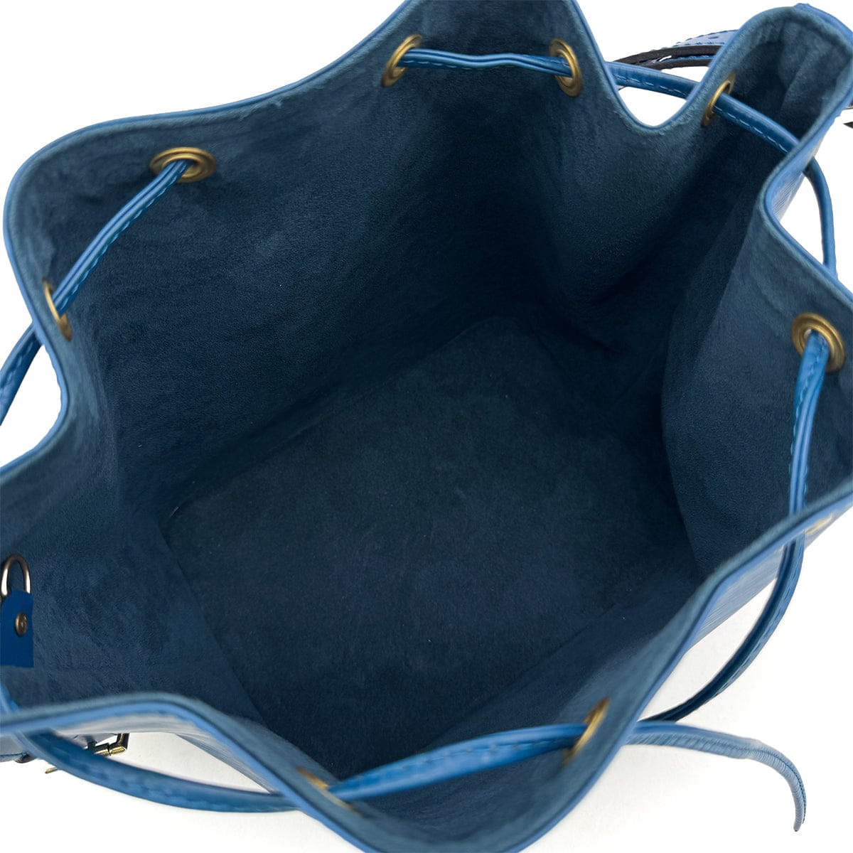 PURPOSE LOUIS VUITTON EPI PETIT NOE SHOULDER BAG TOLEDO BLUE LEATHER M44105 90309178