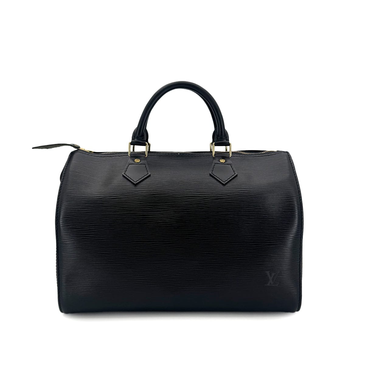 PURPOSE LOUIS VUITTON EPI SPEEDY 30 HAND BAG NOIR LEATHER M59022 90301084