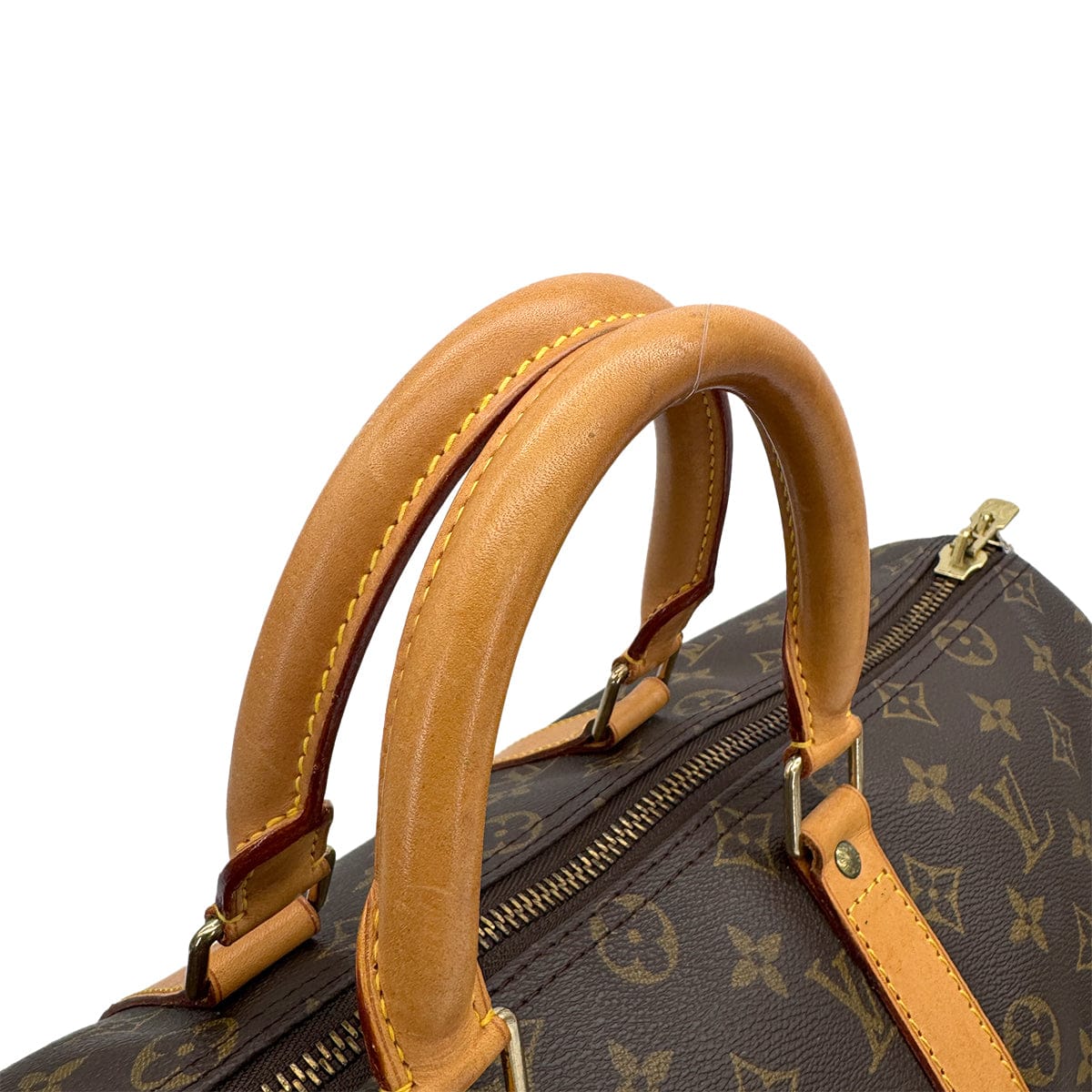 PURPOSE LOUIS VUITTON MONOGRAM KEEPALL 45 LUGGAGE BROWN M41428 90312612