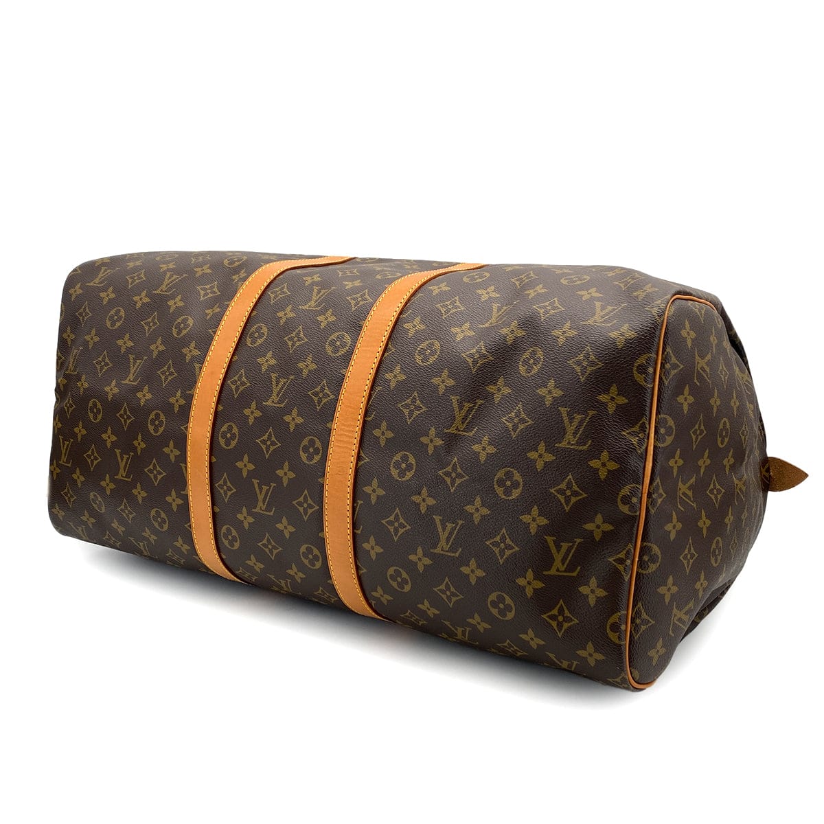 PURPOSE LOUIS VUITTON MONOGRAM KEEPALL 55 LUGGAGE BROWN M41424 90325943