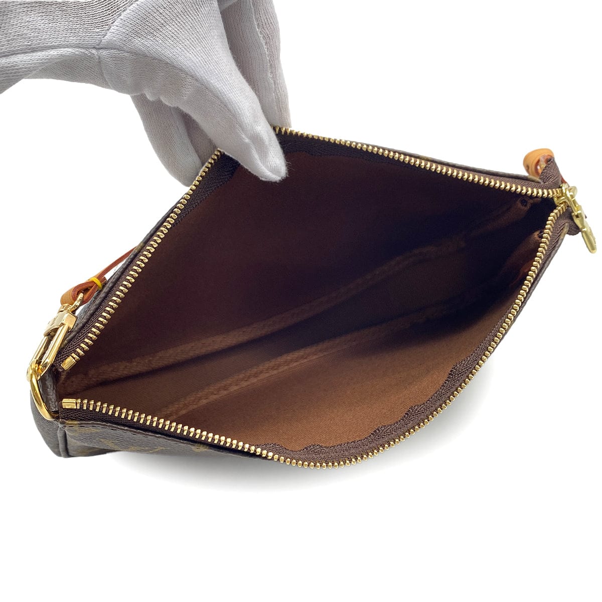 PURPOSE LOUIS VUITTON MONOGRAM POCHETTE ACCESSOIRES HAND BAG M51980 90325939