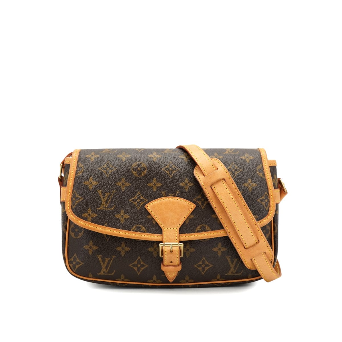 PURPOSE LOUIS VUITTON MONOGRAM SOLOGNE SHOULDER BAG BROWN M42250 90326663