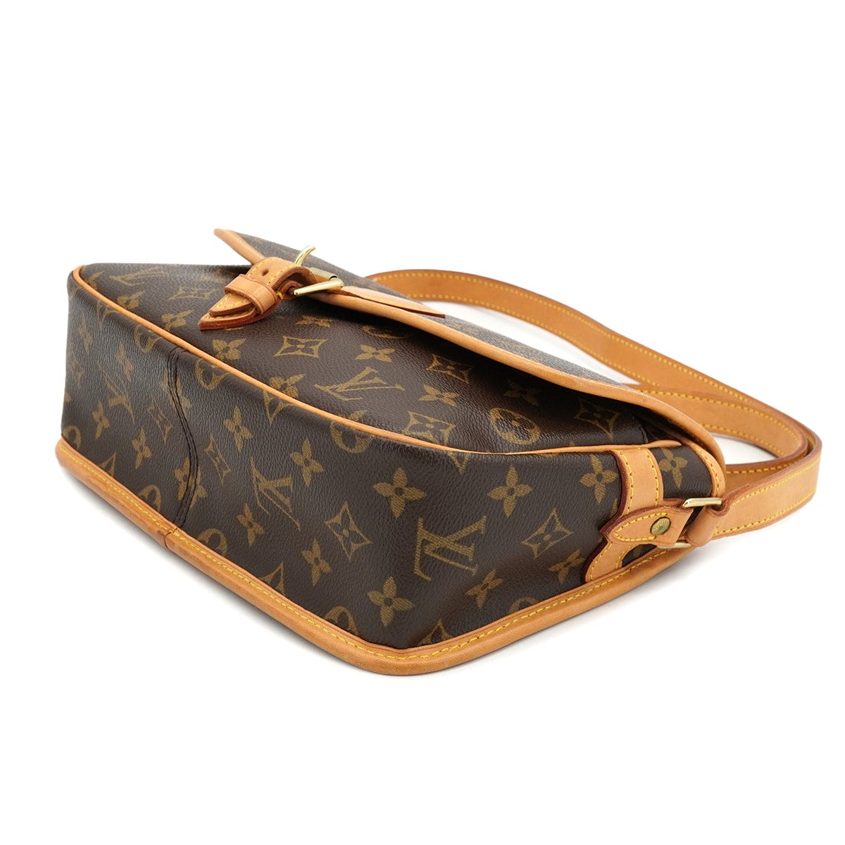 PURPOSE LOUIS VUITTON MONOGRAM SOLOGNE SHOULDER BAG BROWN M42250 90326663