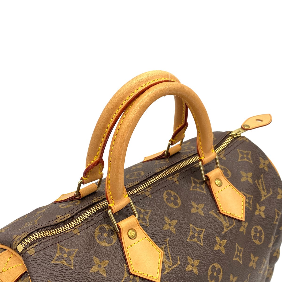 PURPOSE LOUIS VUITTON MONOGRAM SPEEDY 30 HAND BAG BROWN M41526 90313328