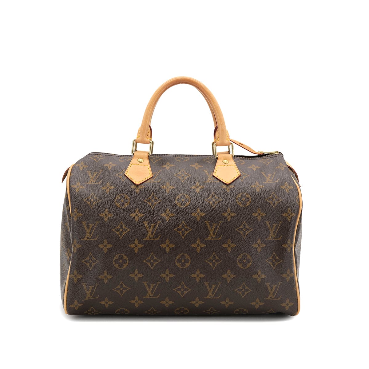PURPOSE LOUIS VUITTON MONOGRAM SPEEDY 30 HAND BAG BROWN M41526 90323202