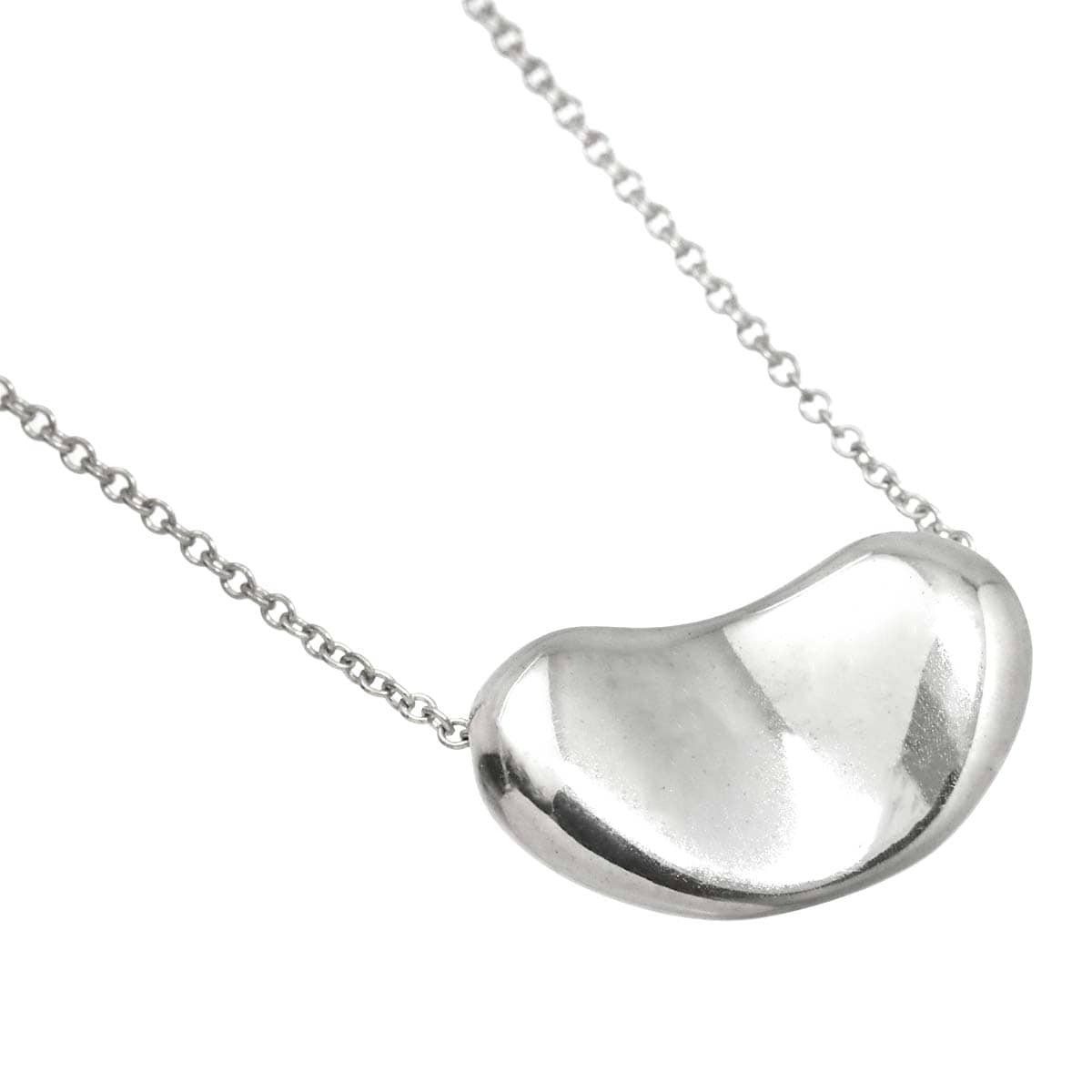 PURPOSE TIFFANY&Co. Bean Necklace, 40cm, Sterling Silver (SV 925), Tiffany & Co. 90307719