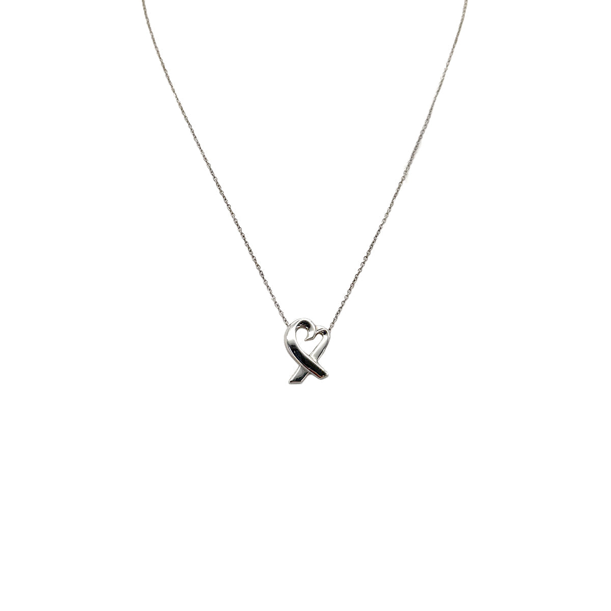 PURPOSE TIFFANY&CO. NECKLACE LOVING HEART PALOMA PICASSO SILVER925 ACCESSORY 90294153