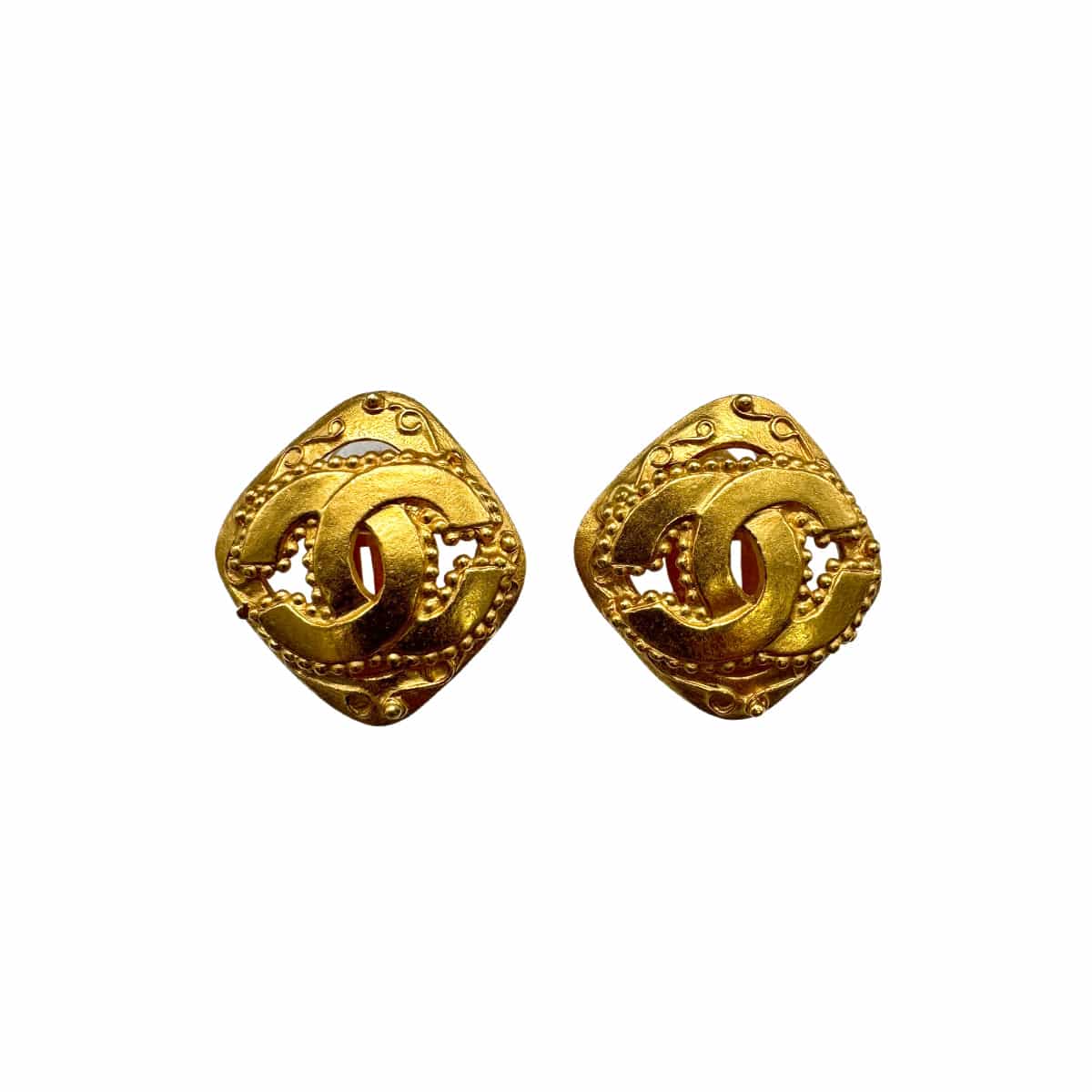 PURPOSE VINTAGE CHANEL EARRINGS COCOMARK ACCESSORY 96A 90326880