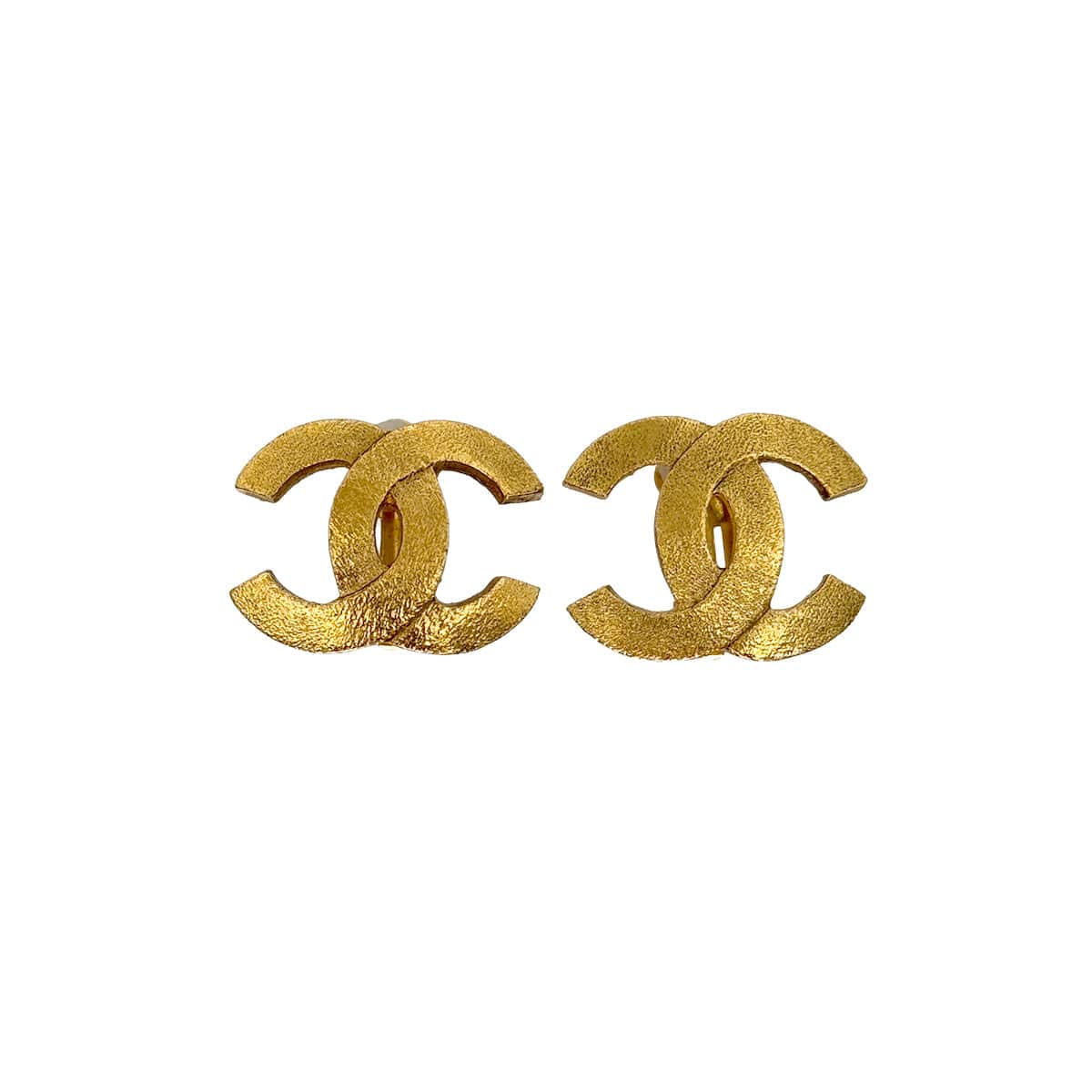 PURPOSE VINTAGE CHANEL EARRINGS COCOMARK GOLD ACCESSORY 29 90322533