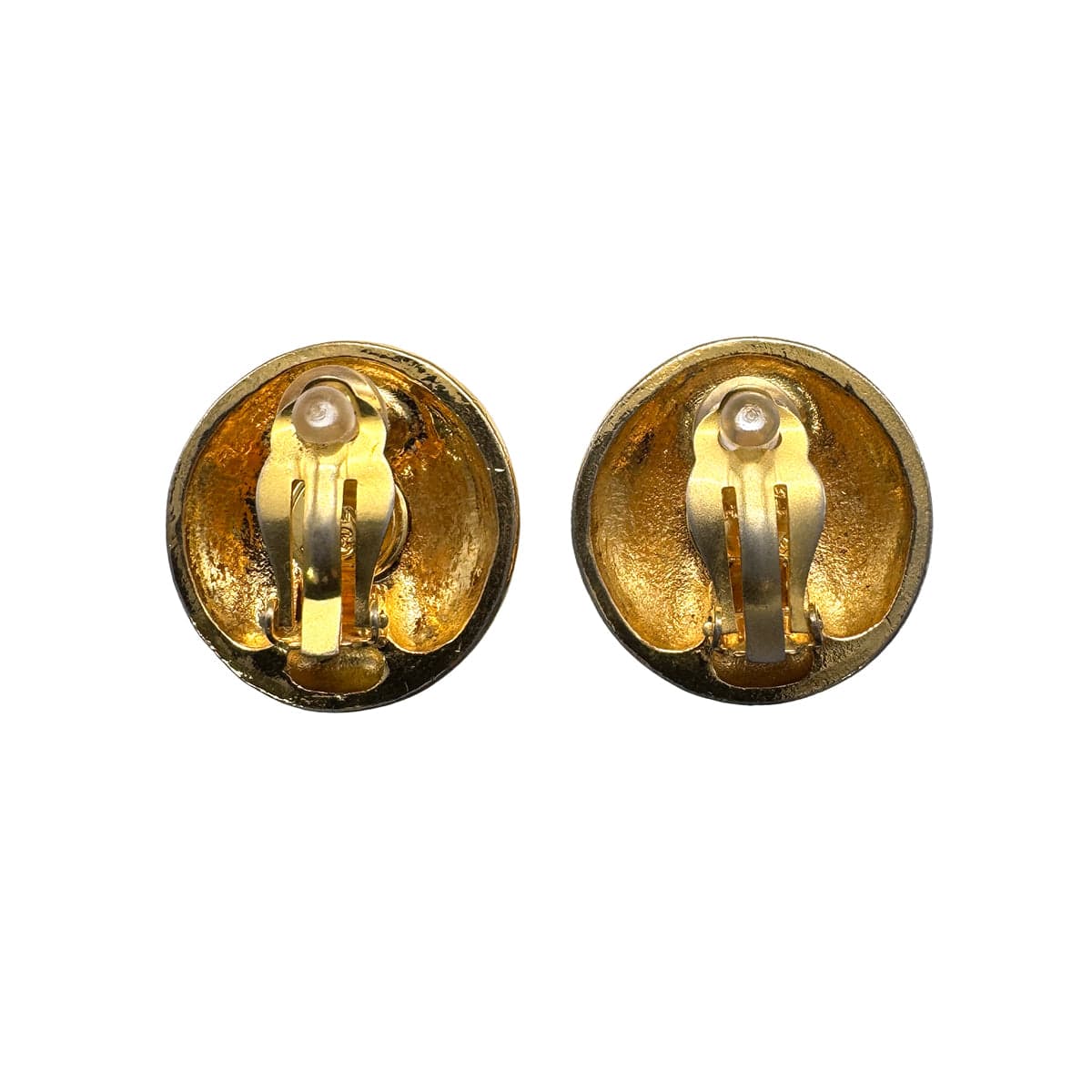 PURPOSE VINTAGE CHANEL EARRINGS LOGO ROUND ACCESSORY 90326862