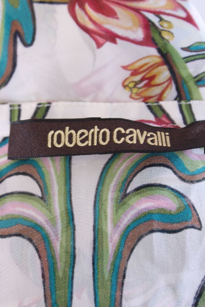 Roberto Cavalli Roberto Cavalli Blouse Cream Floral 14