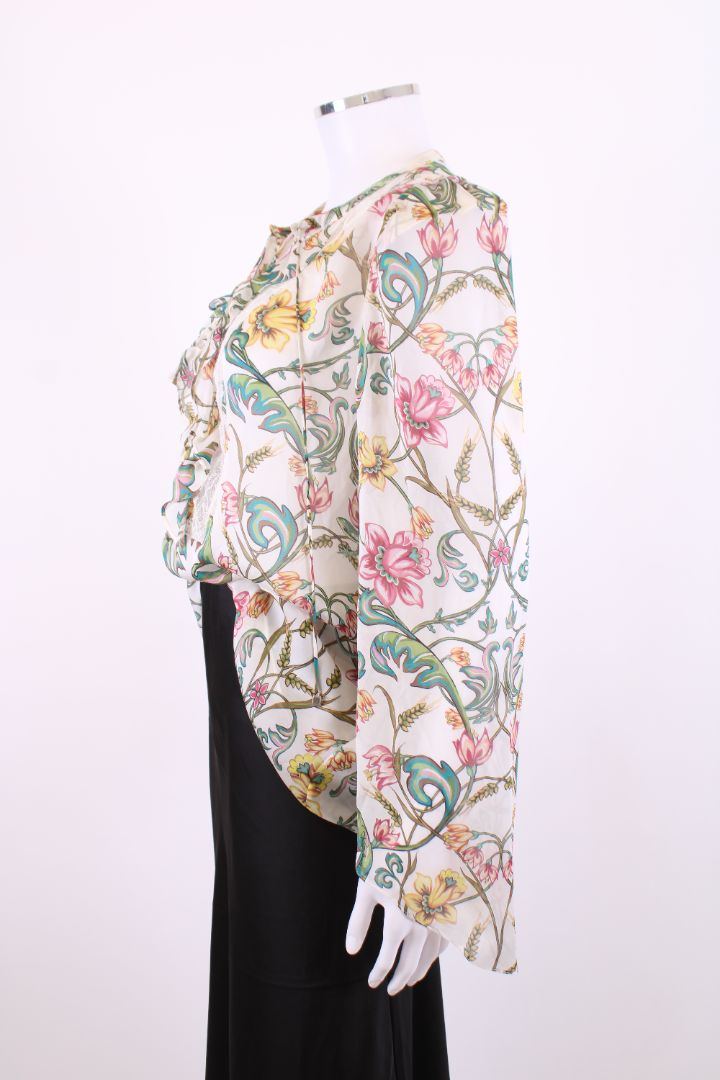 Roberto Cavalli Roberto Cavalli Blouse Cream Floral 14