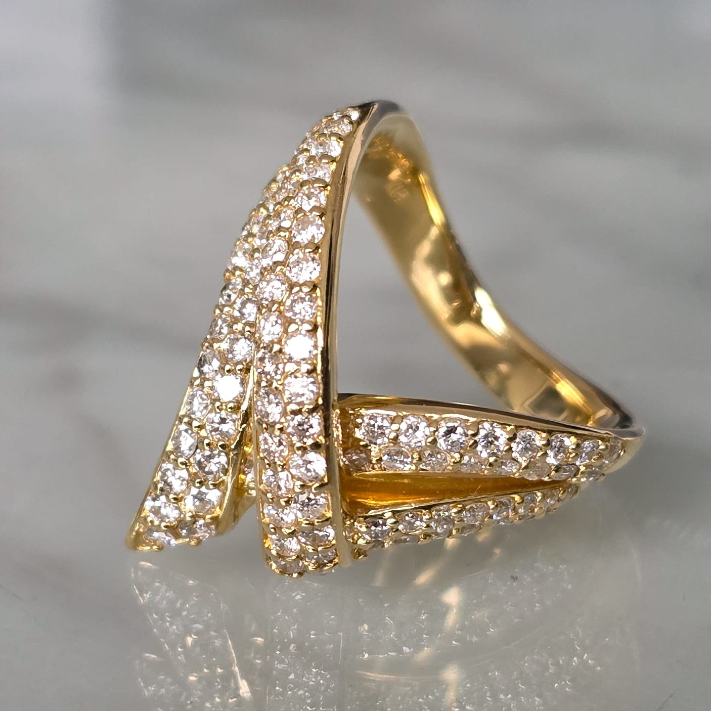 Rockstoc x LP 18k YG Ring Diamond D 1.00 8.3g RLP625267