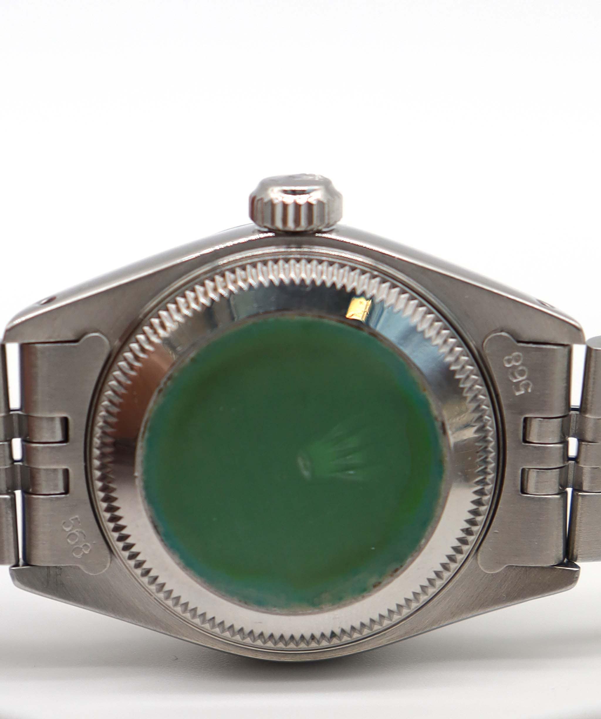 Rolex ROLEX Oyster Perpetual Date 69240 L-serial Ladies' Watch, Silver, Automatic Movement, Rolex 90314915 DXBS6391