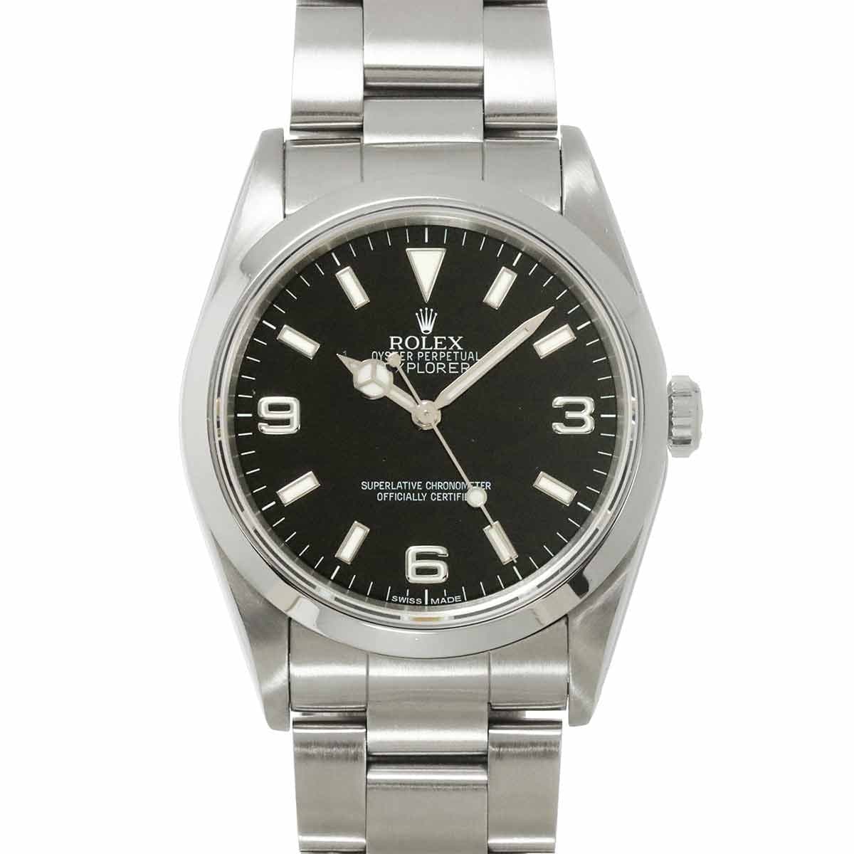 ROLEX ROLEX Explorer 1 14270 Serial X Automatic Black Dial Mens Watch 90303459