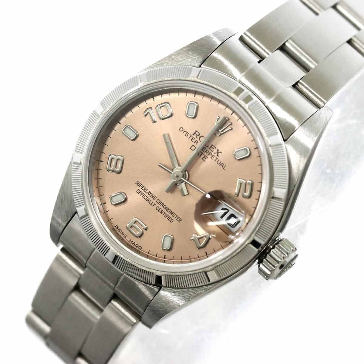 ROLEX ROLEX Oyster perpetual 79190 Serial P Pink Dial Ladies Watch 90299495