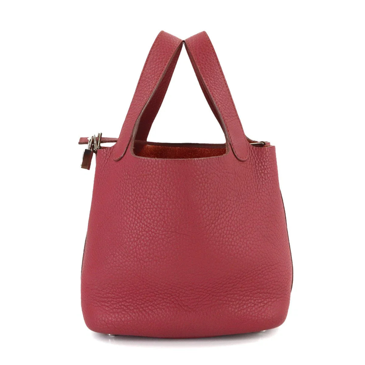 HERMES Picotin Lock PM Hand Bag Taurillon Clemence Bois de Rose 90316043