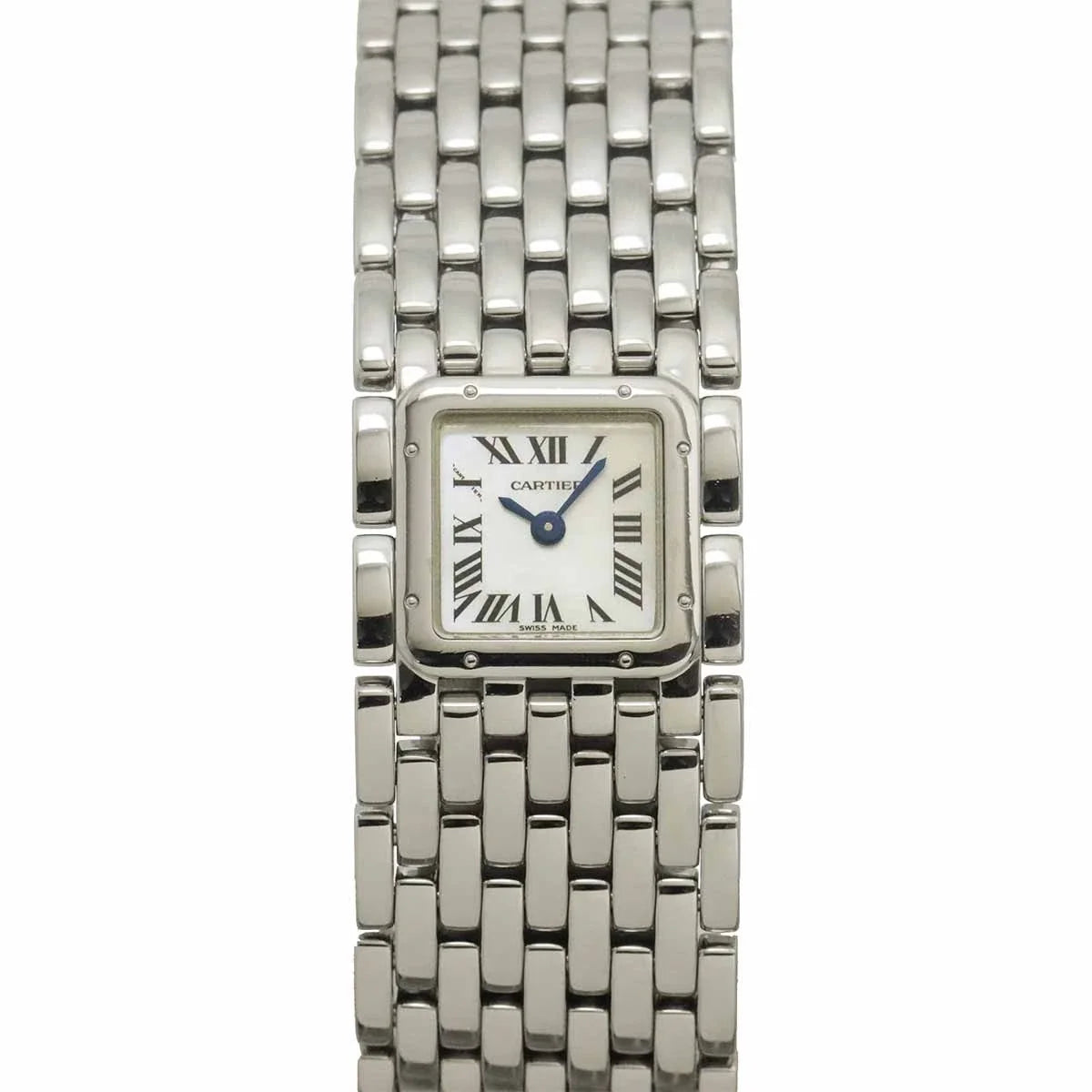 Cartier Panthere Ruban W61001T9 Quartz White Shell Dial Ladies Watch 90325677