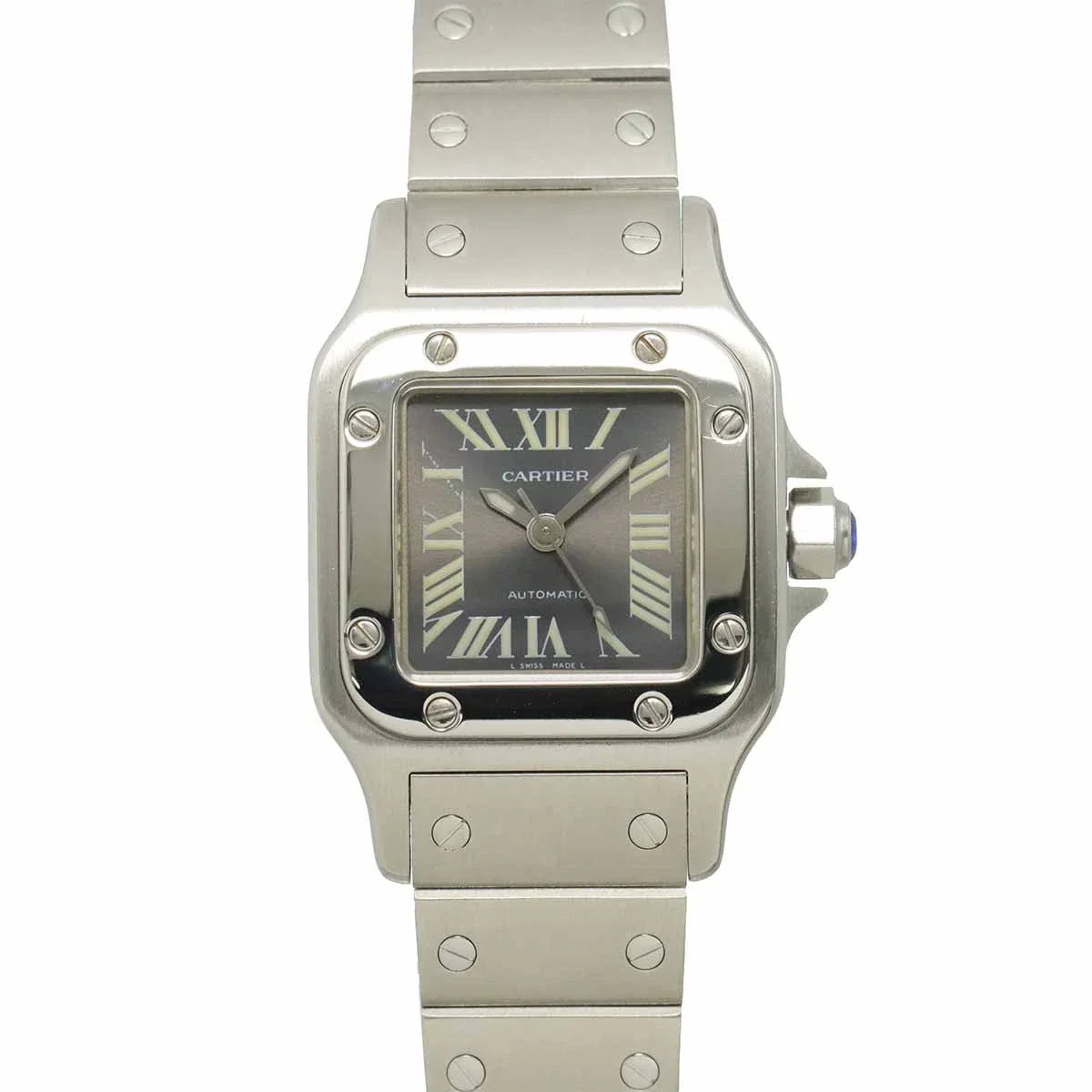 Cartier Santos Galbee SM W20066D6 Automatic Gray Dial Ladies Watch 90319162