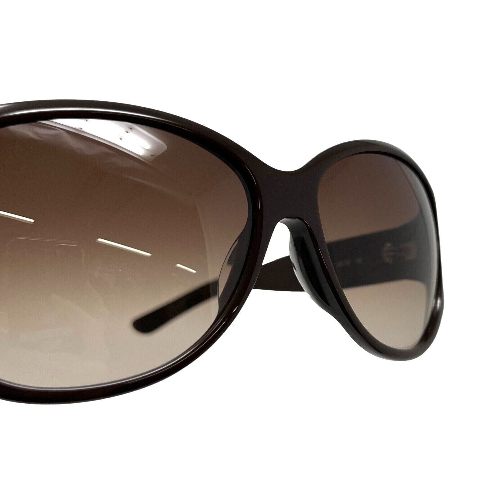 Yves Saint Laurent Vintage YSL Logo Sunglass 60/15/120 Brown Plastic RankAB