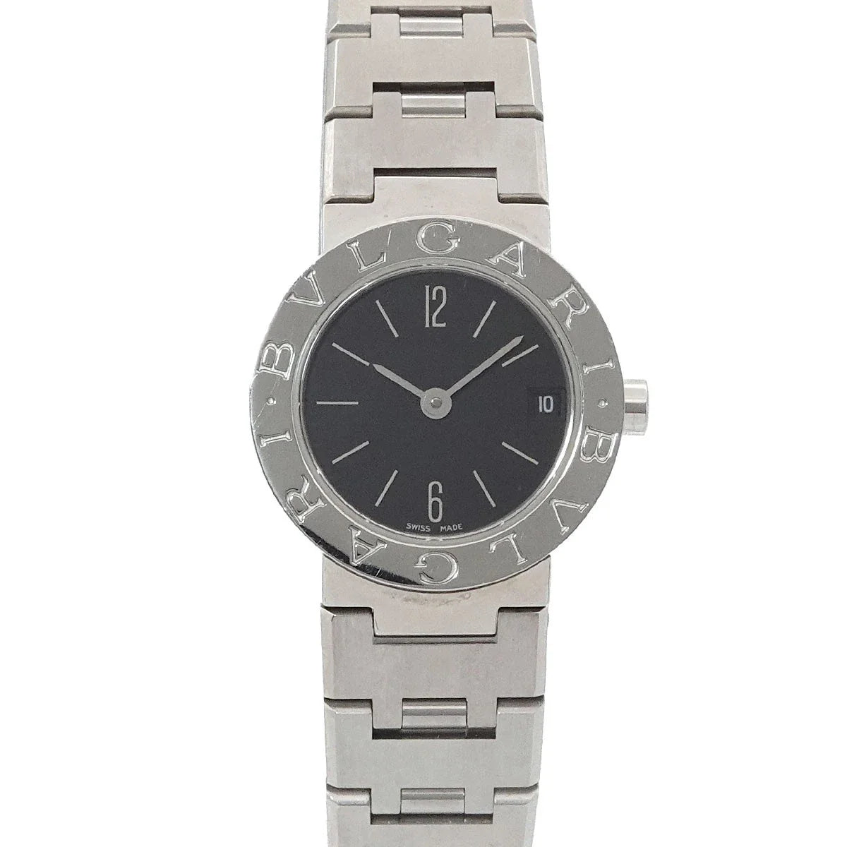 BVLGARI BVLGARIBVLGARI BB23SS Quartz Black Dial Ladies Watch 90314857