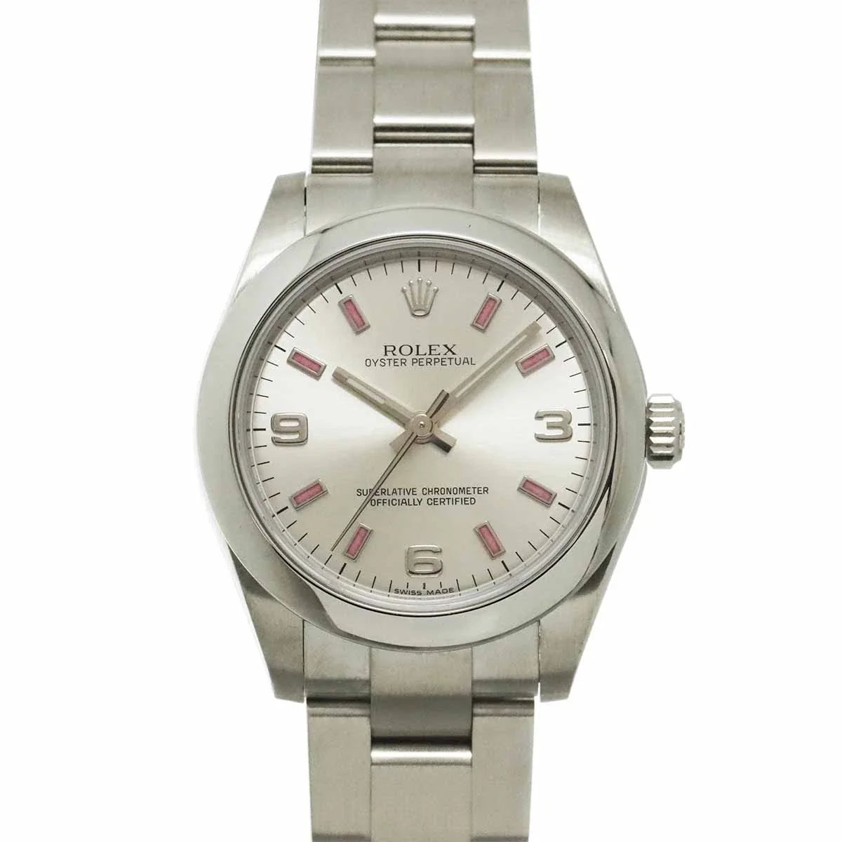 ROLEX Oyster Prpetual 177200 serial Random Automatic Silver Dial Boys 90334736