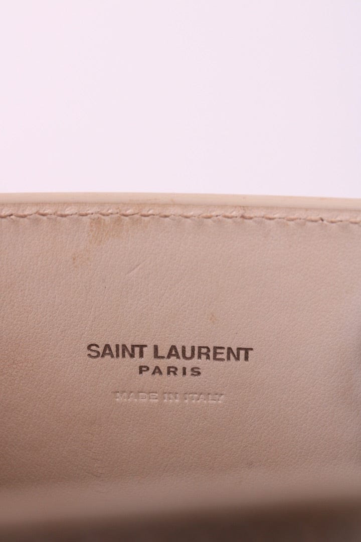 Saint Laurent White Saint Laurent Nano Sac de Jour
